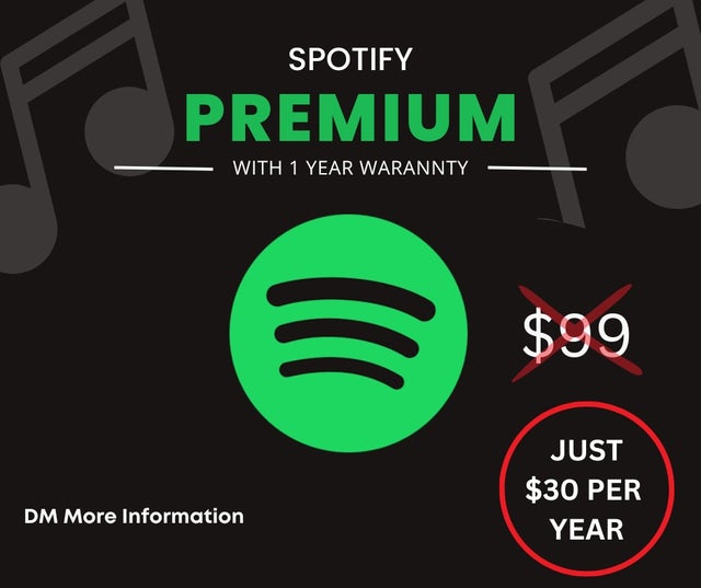 Spotify Premium Available