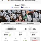 Overly attached girlfriend memecoin is now on Dex Screener 